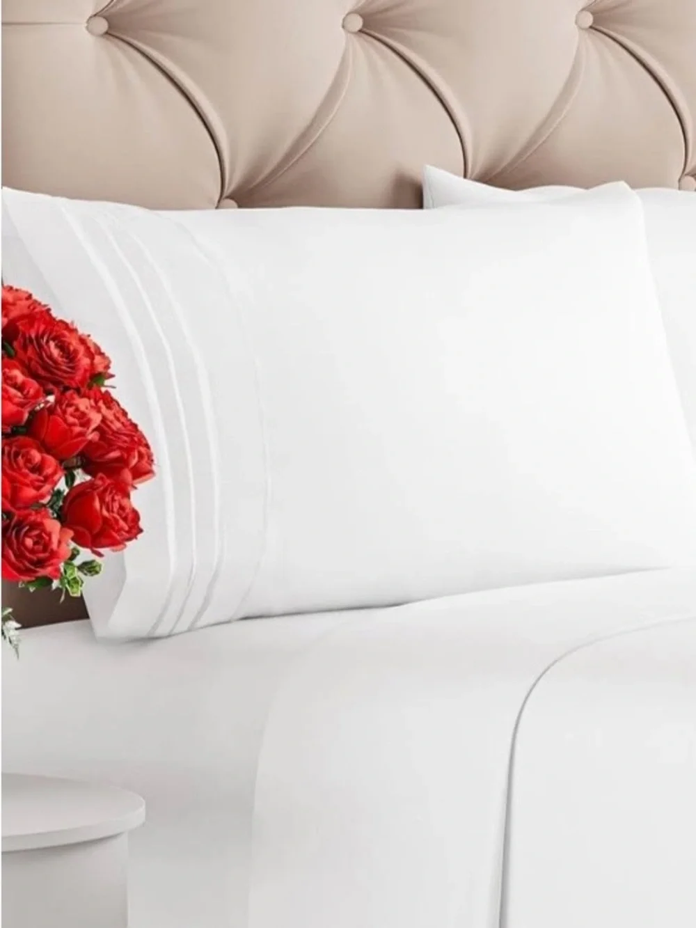Full Classic White Sheet Set